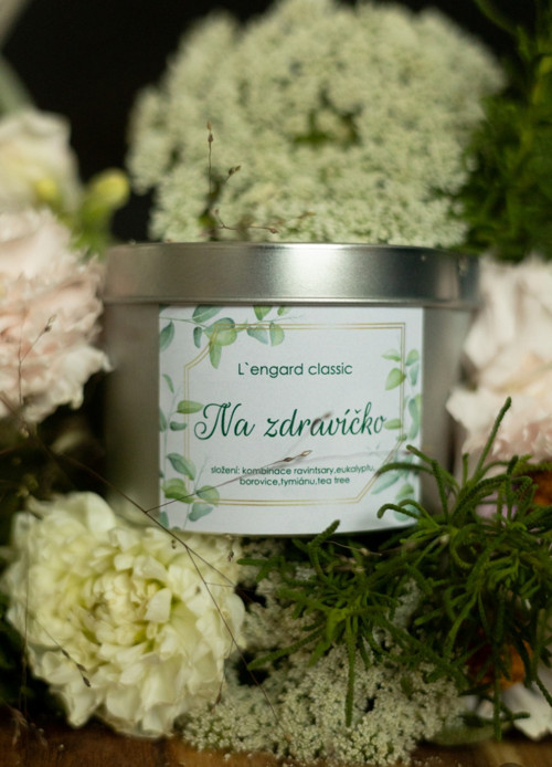 Sójové svíčky pro aromaterapii " Na zdravíčko"