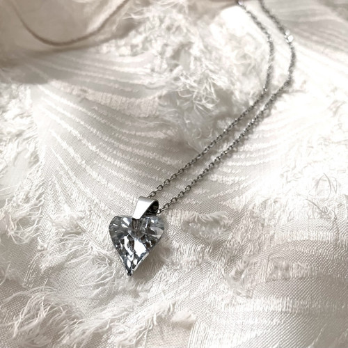 Náhrdelník se srdcem Swarovski — foto 1