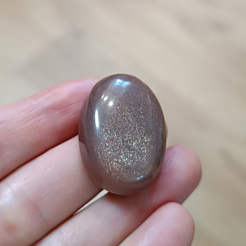Sluneční kámen, ID 4212, 32x21 mm - výprodej