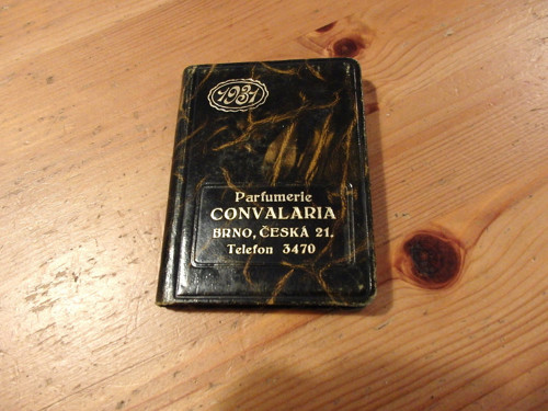 Convalaria kalendář 1931 550 Kč sleva 50 %