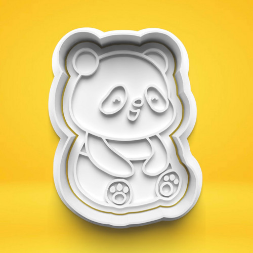 Vykrajovátko zvířata - panda