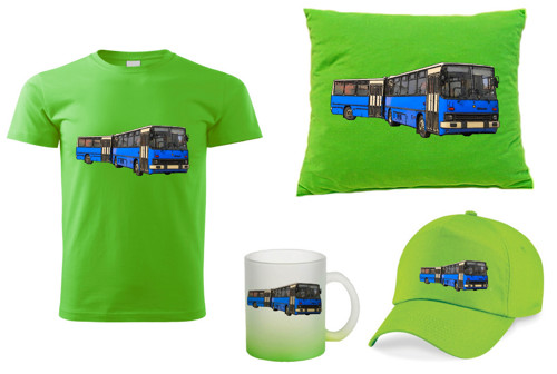 Tričko s autobusem IKARUS 280 dětský dárkový set — foto 1