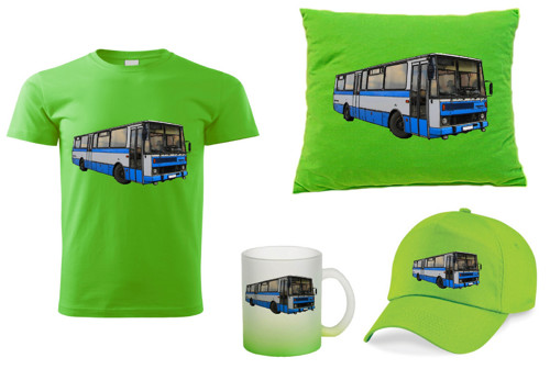 Tričko s autobusem Karosa C73 dětský dárkový set