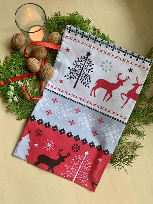 Mikulášský pytlík 23 x 36 Jeleni