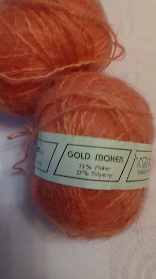Příze Gold Moher — foto 1