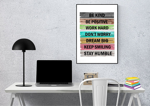 PLAKÁT A4/A3 "Be Positive"