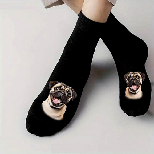 Mops Bavlněné Ponožky