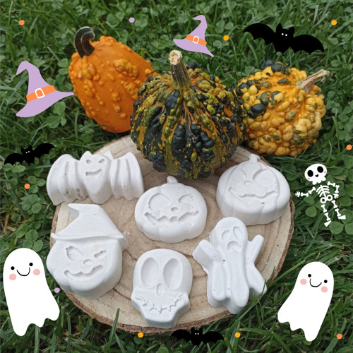 Sádrový odlitek - sada halloween