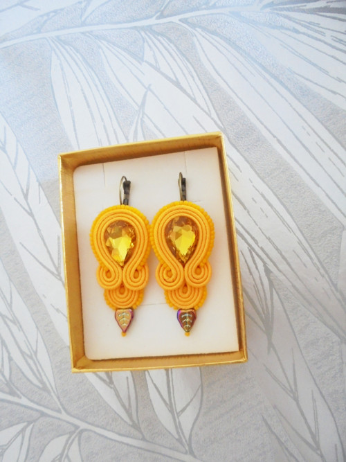 Soutache náušnice — foto 1