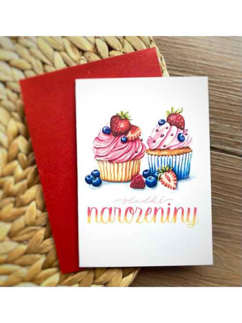 Cupcake - narozeninové přání — foto 1