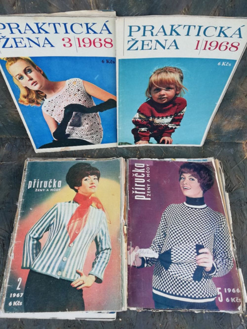 12 ksČasopisy Praktická žena,1965-1970