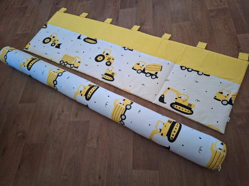 Kapsář 200x55cm - bagry a stavební stroje