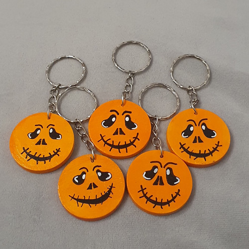 Oboustranný přívěšek na klíče "halloween"