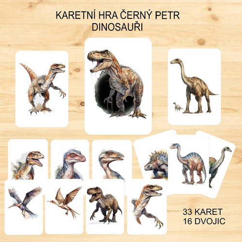 Černý Petr - DINOSAUŘI PDF