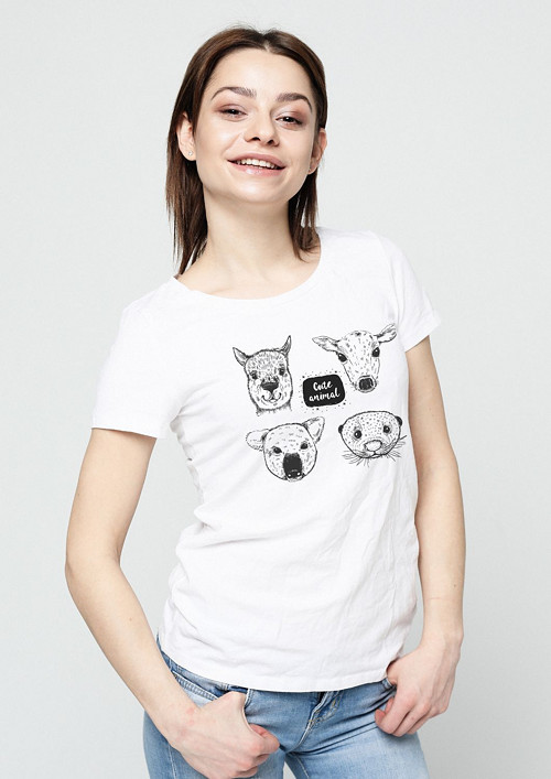 Dámské tričko "Cute Animals"