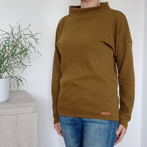 Mikina khaki vel.XS-XL