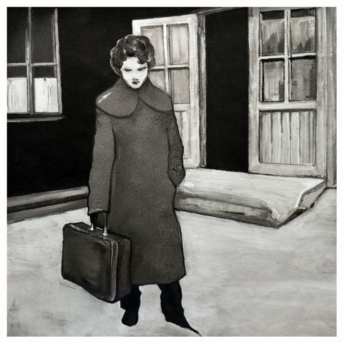 Tisk / fine art print Odcházení