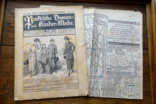Praktische Damen und Kinder mode, 9/1921 střihy