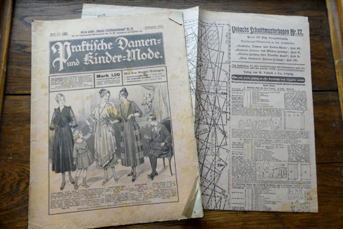 Praktische Damen und Kinder mode, 16/1921 střihy