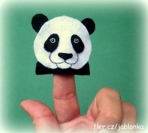 Panda - maňásek