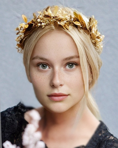 Květinová čelenka Natural — foto 1
