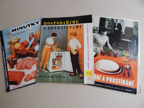 3 retro časopisy z roku 1967 - vaření, stolování