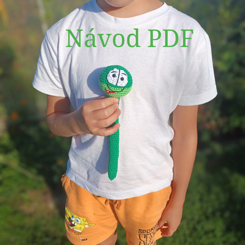 Návod na háčkovaného hada — foto 1