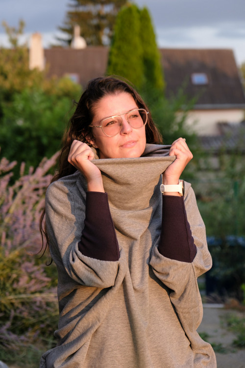 Nadčasová Oversize mikina: Zachumlejte se
