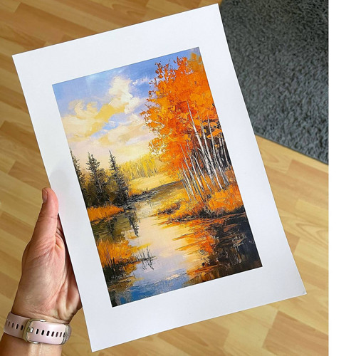 Art print Podzimní odpoledne P0020