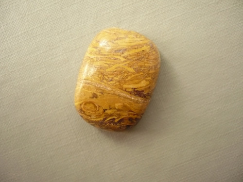 Kabošon - jaspis coquina 23 mm, č.17