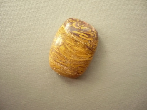 Kabošon - jaspis coquina 22 mm, č.31