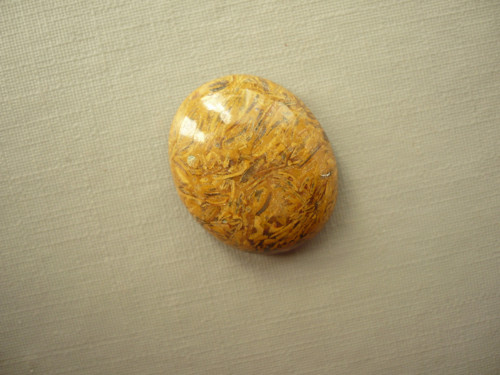 Kabošon - jaspis coquina 21 mm, č.36