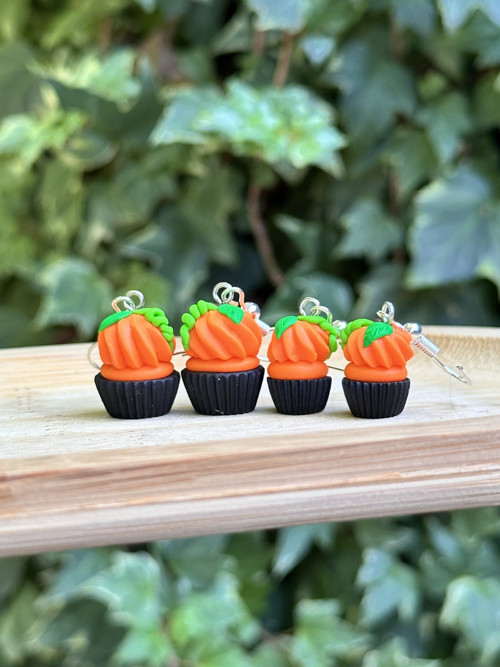 Dýňový cupcake velký- visící