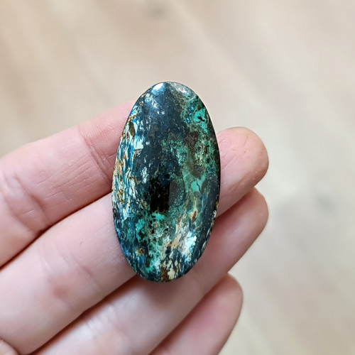 Azurmalachit, ID 4293, 40x21 mm