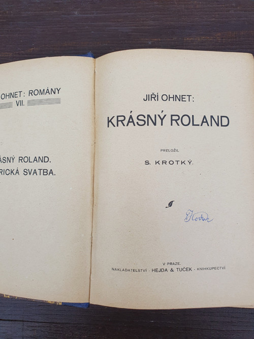 Krásný Roland, Americká svatba