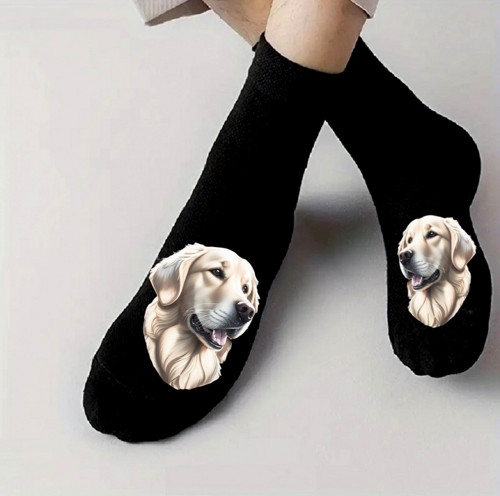 Zlatý Retrívr Bavlněné Ponožky