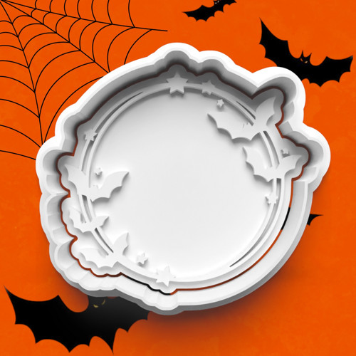 Vykrajovátko rámeček pro vlastní nápis - halloween