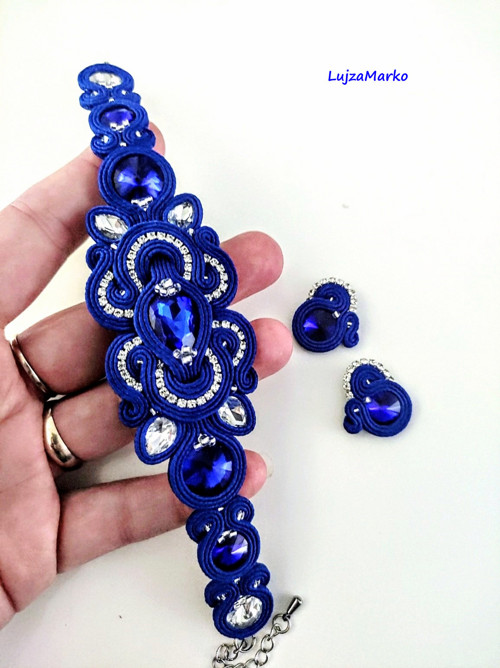 Violet soutache / sutaš sada