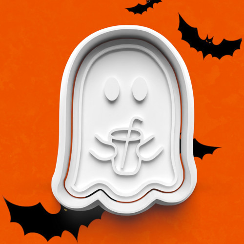 Vykrajovátko Halloween - duch