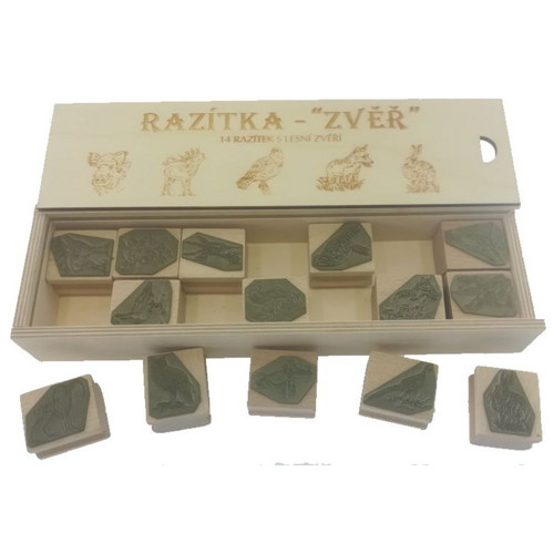 Sada RAZÍTEK - lesní zvěř — foto 1