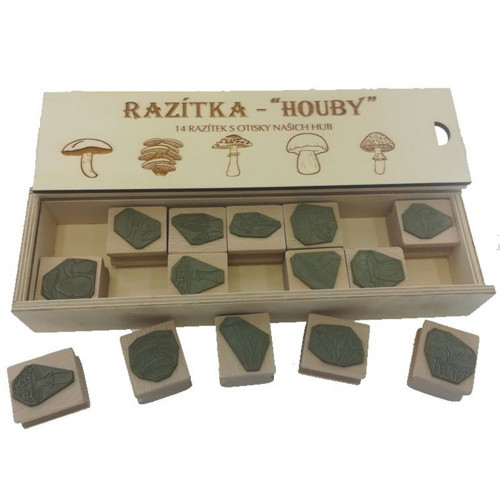 Sada RAZÍTEK - houby