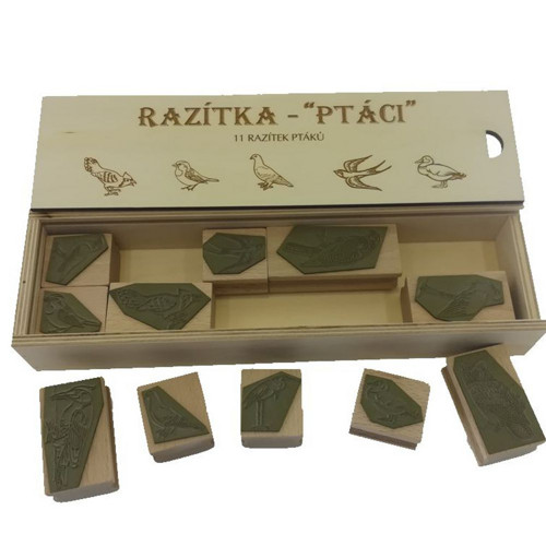 Sada RAZÍTEK - ptáci