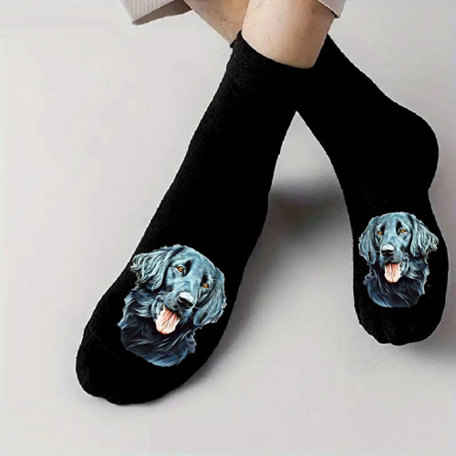 Flat Retrívr Bavlněné Ponožky
