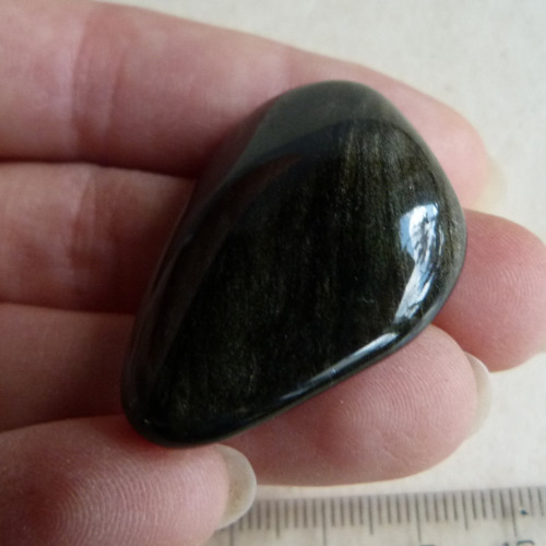 Obsidián zlatý - 3,9 cm