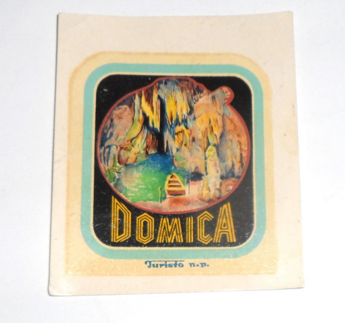 Reklamní cestovatelský OBTISK • Domica
