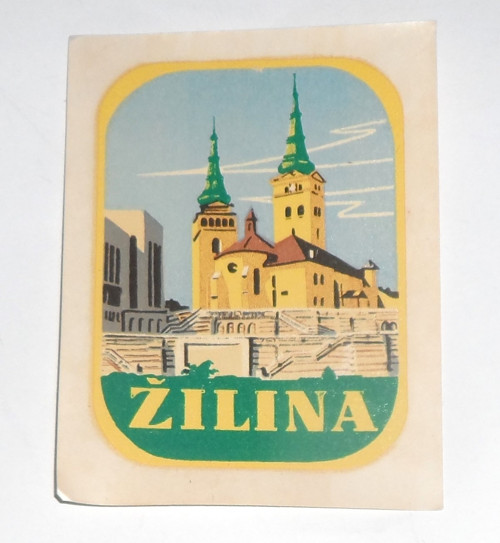 Reklamní cestovatelský OBTISK • Žilina