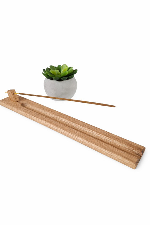 Stojánek na vonné tyčinky - dub