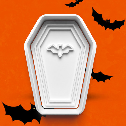 Vykrajovátko Halloween - upíří rakev
