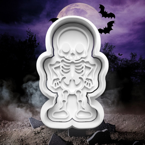 Vykrajovátko Halloween - kostlivec
