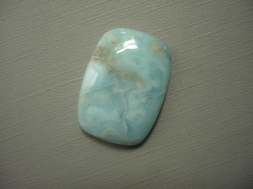 Kabošon - larimar 27 mm, č.16f